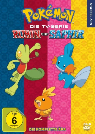 Pokémon - Die TV-Serie: Rubin und Saphir - Staffel 6-9 [23 DVDs] [23 DVDs]