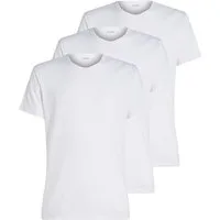 Calvin Klein Underwear T-Shirt SHORT SLEEVE CREW NECK 3PK (Packung, 3-tlg., 3er-Pack) mit Logo am Saum