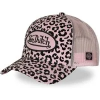 Von Dutch Trucker Cap Von Dutch Originals Trucker Cap LEOPARD VELVET PRINT VD PATCH (Basecap, Basecap, Meshcap, Trucker Kappe) Leopard-Muster aus Samt