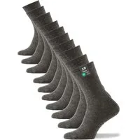 Cotton Prime® Socken Baumwollsocken - Back to Basic (10-Paar) in angenehmer Baumwollqualität