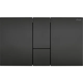 Viega Visign for Style Betätigungsplatte 801748 220x130x6mm, für Unterputz-Spülkasten, Kunststoff schwarz matt
