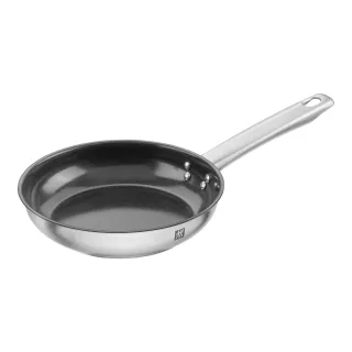ZWILLING Plus Bratpfanne, 20 cm, 18/10 Edelstahl, Keramische Antihaftbeschichtung