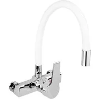 TRIZERATOP Küchenarmatur Küchenarmatur, Wandarmatur flexible, weiß, Wasserhahn Spültischarmatur (Küchenarmatur, Wandarmatur flexible, weiß, Wasserhahn Spültischarmatur, Küchenarmatur, Wandarmatur flexible, weiß, Wasserhahn Spültischarmatur)