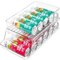 FELIXLEO Küchenorganizer-Set Kühlschrank Dosen Organizer Foldable Dosenspender für Bier Soda