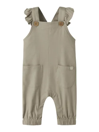 Lil’ Atelier - NBFDOREEN LOOSE TWI OVERALL 9977-DH LIL oxford tan - Gr. - 56
