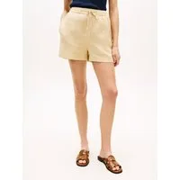 Tommy Hilfiger Shorts ESS LINEN PULL ON SHORT mit Tunnelzug am Bund