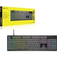 Corsair K55 CORE RGB Gaming-Tastatur, Grau Gaming-Tastatur