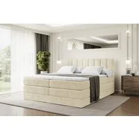 ALTDECOR Boxspringbett OTTA KING (Multipocket-Matratze H4, H3 Matratze Bonellfederung, Topper, Kopfteil)