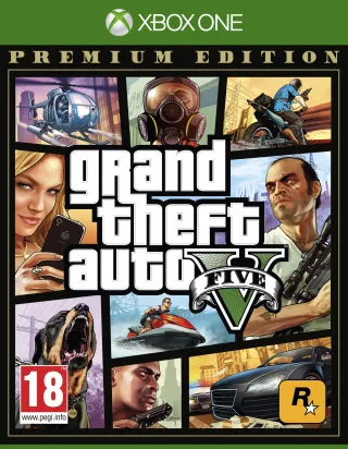 Grand Theft Auto V (GTA 5) - Premium Edition (AT-PEGI) [für Xbox One]