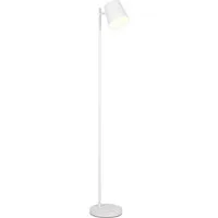 Reality Leuchten LED Stehlampe BLAKE, Akku Stehleuchte Indoor, mit USB-C Lade-Anschluss, Höhe 125 cm, Dimmfunktion, Ein-/Ausschalter, USB-Ladefunktion, mehrere Helligkeitsstufen, LED fest integriert, Warmweiß, Ø 20cm, mit 4-fach Touchdimmer, Leuchten