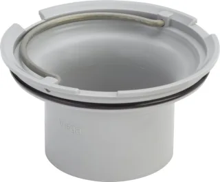 Viega Tauchrohr 4973.91 in 90x50mm Kunststoff grau 669386