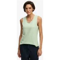 Superdry Tanktop SCOOP NECK TANK Baumwollmischung, regular fit