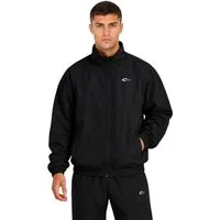 Smilodox Outdoorjacke Kyson, Trainingsjacke Herren, Oversize Sportjacke, Trackjacke, Gym Baggy, Kontrastpaspeln, Stehkragen, Zip, Taschen