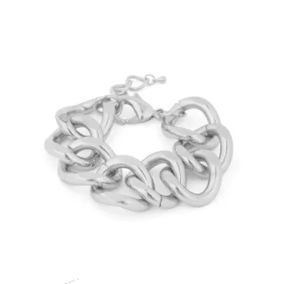 Luxenter Armband mit Rhodiumbeschichtung – Moba