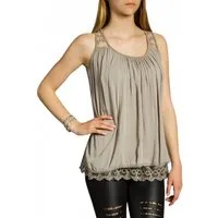 Caspar Shirtbluse SRT021 Damen Top