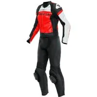 Dainese Motorradkombi Mirage 2-Teiler Damen Motorrad Lederkombi Atmungsaktiv protektoren reflektierende