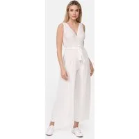 Worldclassca Jumpsuit Worldclassca Jumpsuit Pleated Overalls mit Gürtel Ärmellos Sommer