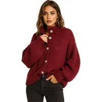 Worldclassca Cardigan WORLDCLASSCA Damen Cardigan Oversize Strickjacke mit Knöpfen Fashion Neue Kollektion - Stilvolle und gemütliche Strickmode für Damen