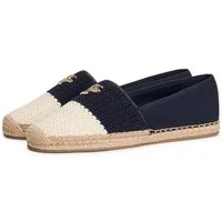 Tommy Hilfiger TH SCRIPT CROCHET ESPADRILLE Espadrille Schlupfschuh, Sommerschuh, mit TH-Schmuckelement, schmale Form