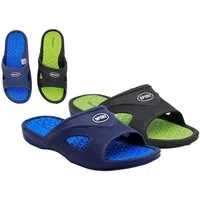 emeco Badelatschen Badepantolette Herren Badeschuhe Saunsaschuhe Badeschlapp Badesandale