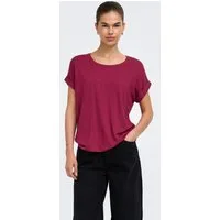 ONLY T-Shirt ONLMOSTER – Kurzarmshirt mit Aufschlag und klassischem Look Viskosemischung, regular fit