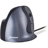VerticalMouse D, Maus schwarz/silber, Small, RH