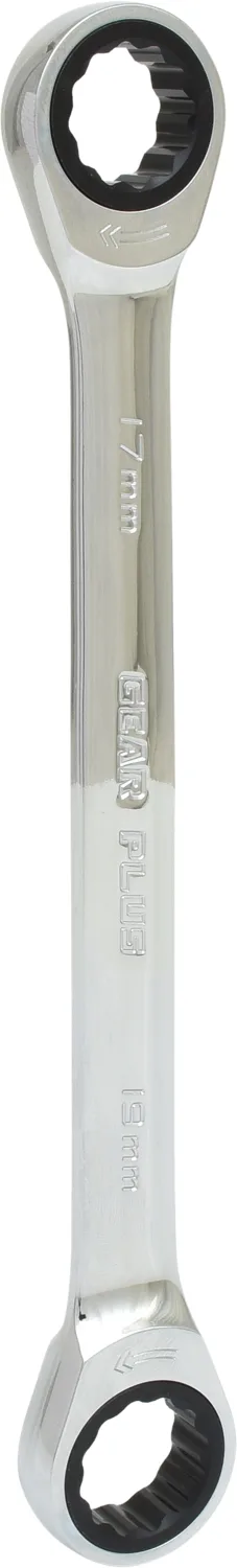 KS Tools GEARplus Doppel-Ratschenringschlüssel - 503.4507