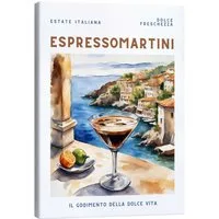 Posterlounge Wandbild Espresso Martini - Estate Italiana, Ohkimiko, erhältlich als Poster, Leinwandbild, Wandsticker oder Acrylglasbild