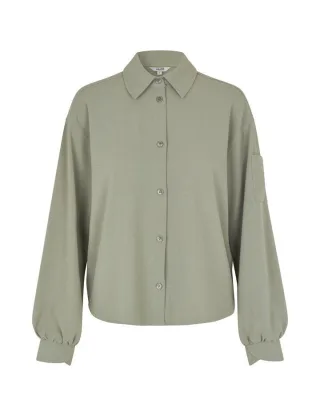 mbym - Bluse - Cammia-M grün - Gr. - S