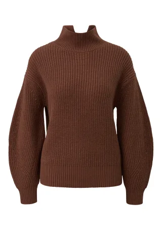 s.Oliver - Strickpullover braun - Gr. - 42