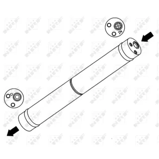 NRF Klimatrockner Seat Arosa VW Lupo Polo Xl1