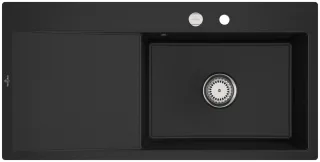 Villeroy & Boch Einbauspüle Subway Style 60 Flat 1000x510mm Exc-Garn. IB re Keram. Chrom.e cplus, 33 33612FJ0