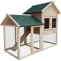 MYPETS Kleintierstall BUNNY DELUXE Hasenstall Kleintiergehege Kaninchenstall Käfig, Hase Stall Gehege