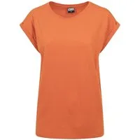 URBAN CLASSICS Kurzarmshirt Urban Classics Damen Ladies Extended Shoulder Tee (1-tlg)
