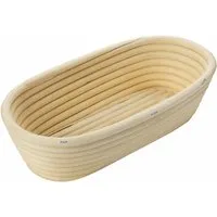 WESTMARK Gärkorb Oval, Länge: 27,5 cm, Für ca. 750 - 1000 gr Teig