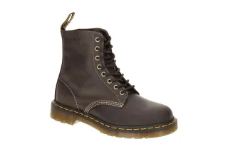 Dr. Martens 42595200 Pascal Damenstiefel, dark brown Wyoming Leder