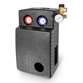Riberger Pumpengruppe Solarstation GPS PWM 4200000002 vormontiert mit Grundfos-Pumpe