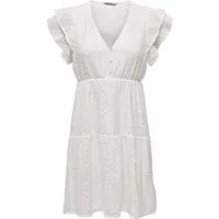 ONLY Midikleid (1-tlg) Volant