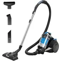 KLAMER Bodenstaubsauger 850 Watt Kabel Staubsauger, 850 W, beutellos, Beutelloses System, HEPA H12 Filter, Vielseitiges Zubehör