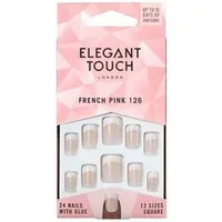 Elegant Touch Kunstfingernägel Natural French Nails 126 Short