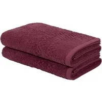 OTTO home Duschtücher Regona, Duschtücher 70x140cm, flauschig und weich, 500 gr/m², Frottier (Set, 2-St), Premium Handtücher mit Bordüre, Set, 100% Baumwolle, 5 Jahre Garantie