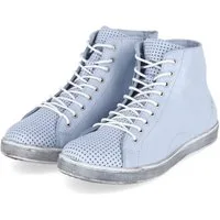 Andrea Conti Andrea Conti 03457280-821 PASTELLBLAU Damen Glattleder blue Schnürstiefel