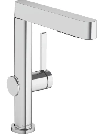 Hansgrohe Waschtischmischer 230 Finoris Ausziehbrause 2jet chrom, 76063000 76063000