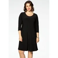 YOEK A-Linien-Kleid Damen Kleid Große Größen Bio-Baumwolle