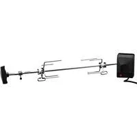 Rotisserie Heavy Duty, für Gasgrill Freestyle, Grillspieß edelstahl/schwarz