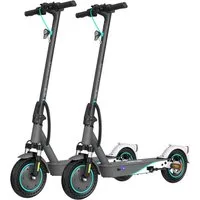 RCB E-Scooter EV10KP mit Straßenzulassung (ABE), Komfortable Stoßdämpfung, APP, 400,00 W, 20,00 km/h, (2 tlg), mit Straßenzulassung