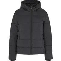 URBAN CLASSICS Winterjacke Urban Classics Ladies Short Puffer Jacket With Hood (1-St)