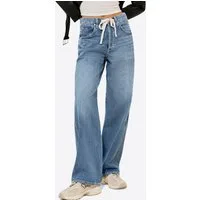 Imily Bela Weite Jeans Damen Locker Sitzende Boyfriend-Hose (Packung, 1-tlg., 1per-Pack) High Waist