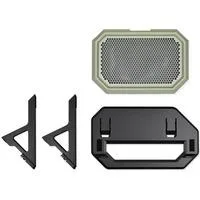 Chassis-Ständer-Kit für The Tower 600 Light Year Green schwarz/hellgrün, zum horizontalen Aufstellen