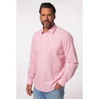 JP1880 Businesshemd Hemd Langarm Leinenmix Kentkragen Modern Fit